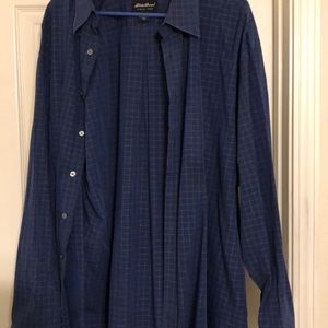 Eddie Bauer Blue Button Down